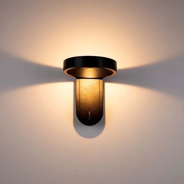 LED Aplica de perete 5W 230V 3000K/4000K negru