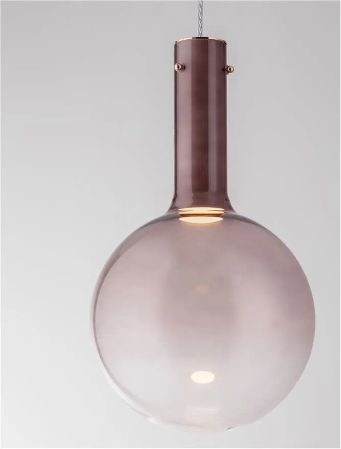 Pendul, Lustra design modern Entero maro