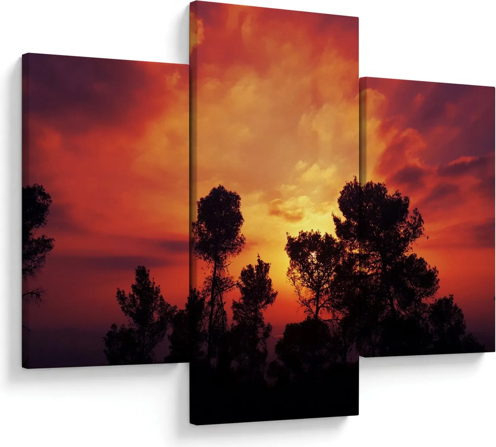 Tablou apus de soare (90x60 cm)