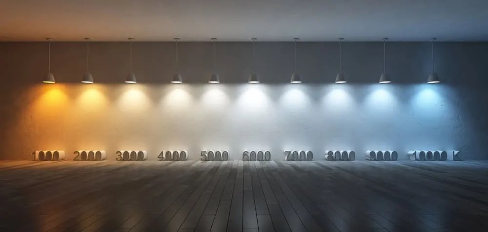 Lampa de masa LED cu display, maro