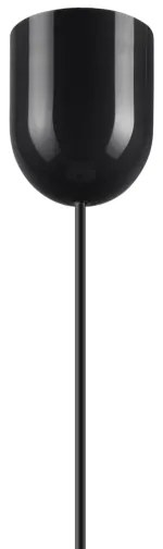 Pendul ULLE pe cablu, 1xE27/15W/230V, negru