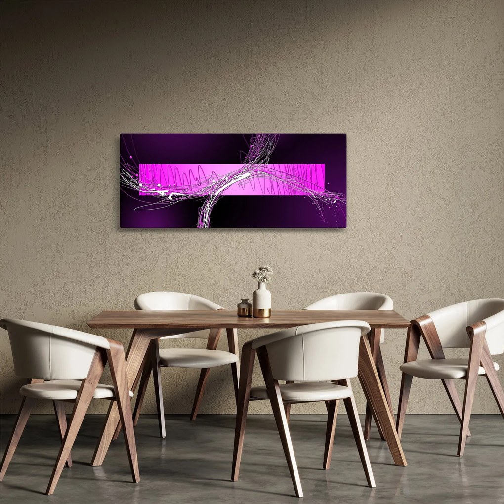 Tablou abstract (120x50 cm)