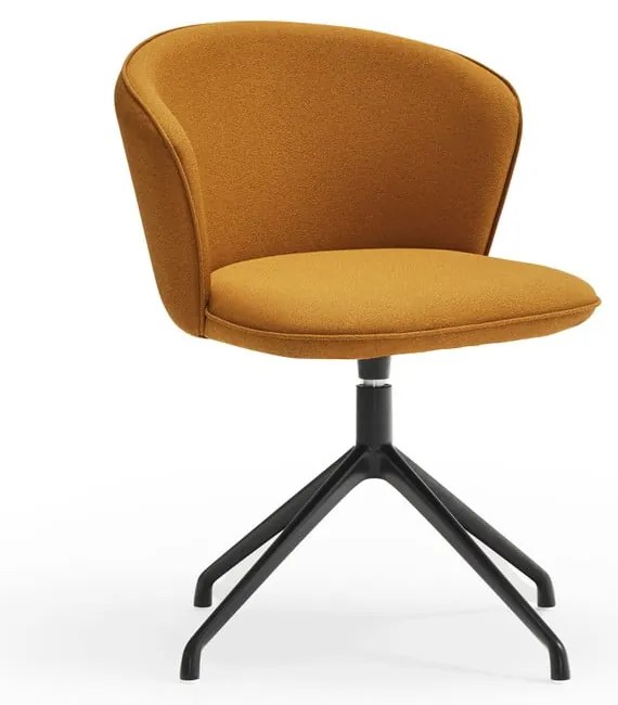 Set de scaune de sufragerie galben muștar 2 buc. tapițat Add – Teulat