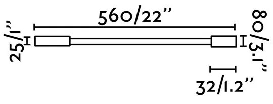 Aplica LED tip reader LED design modern minimalist PIXIE neagra