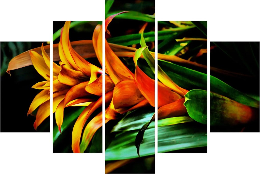 Tablou buchetului portocaliu (150x105 cm)
