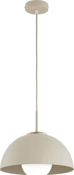 Brilagi - Lustră suspendată pe cablu COSMO 1xE27/60W/230V Ø30 cm bej/auriu