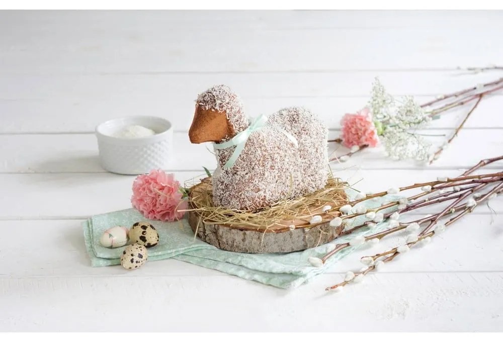 Formă din oțel pentru coacere Zenker Easter Lamb, 700 ml