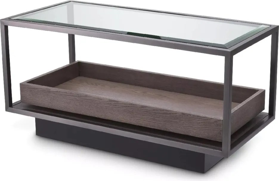 Masuta laterala design LUX Roxton, 90x42cm