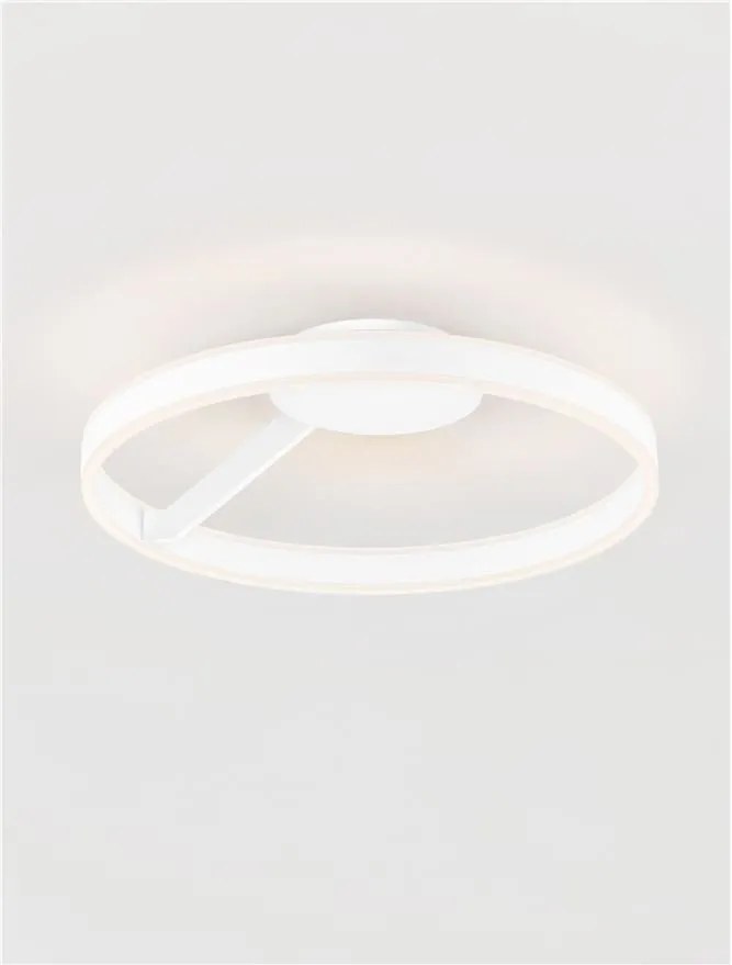 Plafoniera LED design modern BIANCO 40Watt, NVL-9060286