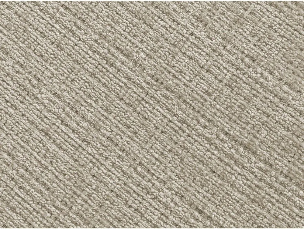 Taburet bej cu tapițerie din chenille Leonore – Bobochic Paris