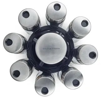 Cole&Mason MASTER - Suport rotativ cu 17 recipiente pentru condimente