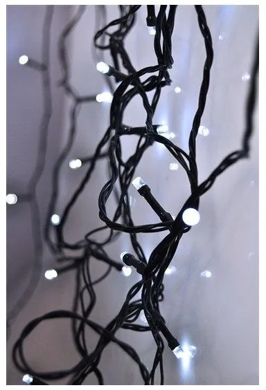 Instalație LED de Crăciun de exterior 300xLED/8 funcții 35m IP44 alb rece Solight 1V04-WW