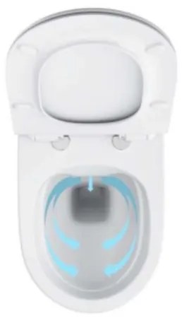 Ravak X01860 - Vas WC suspendat VITA fără margine, din ceramică, alb