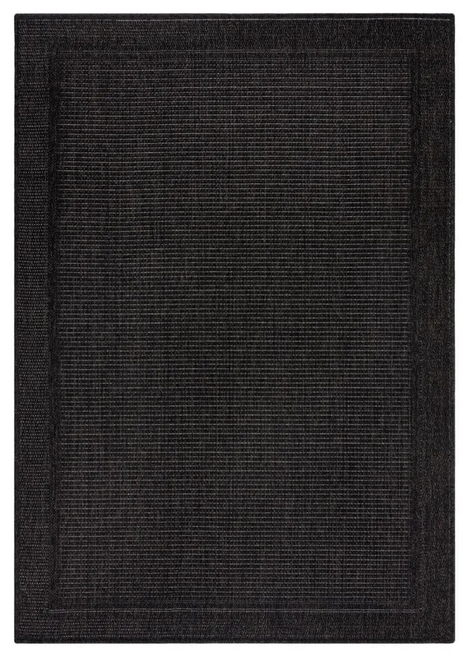 Covor de exterior gri închis 80x150 cm Weave – Flair Rugs