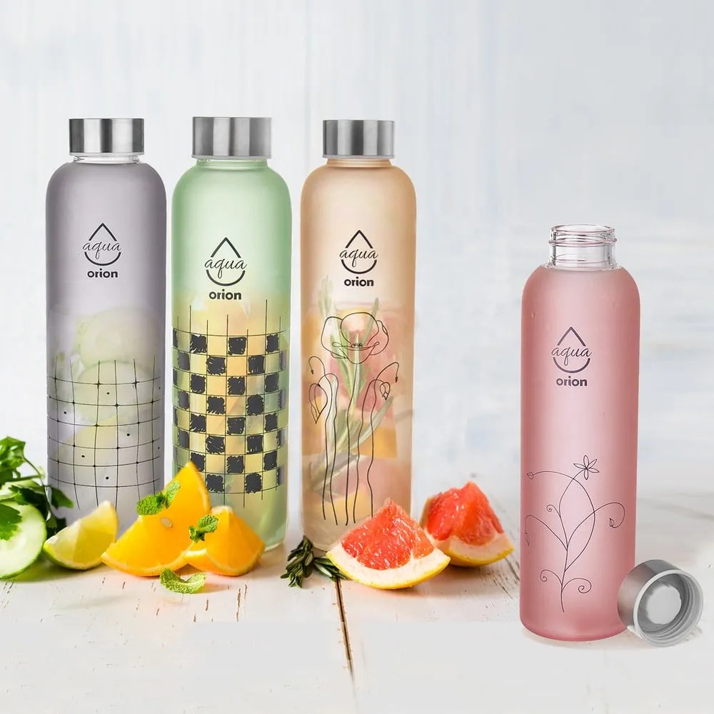 Sticlă verde din sticlă 600 ml Šachovnice – Orion
