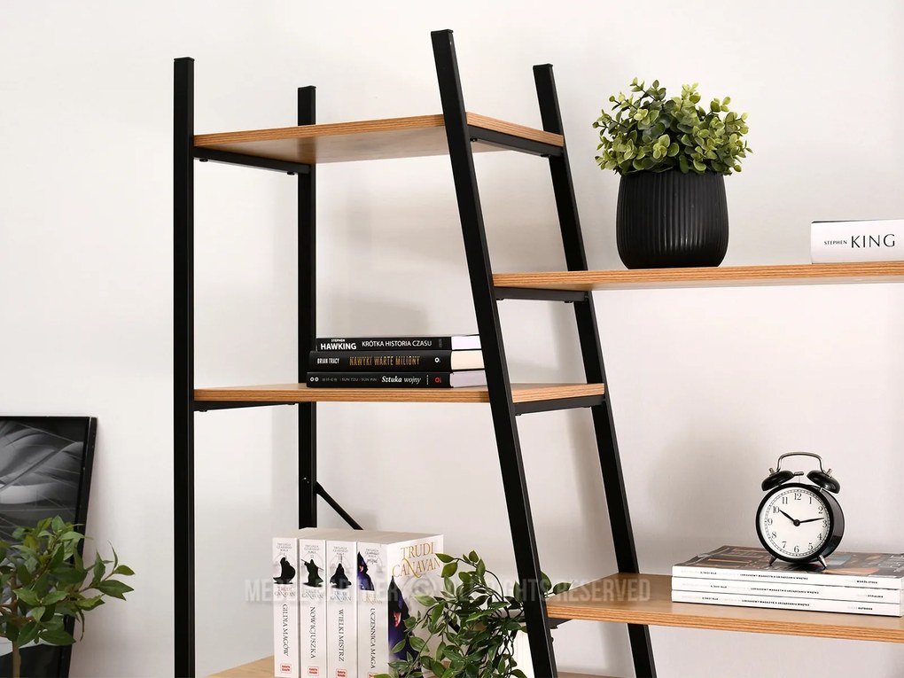Raft Gecon Reg (stejar + negru). 1111342