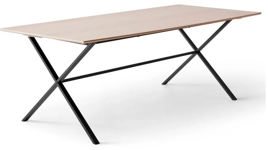 Masă dining tapițată cu lemn de stejar Meza by Hammel, 210 x 100 cm