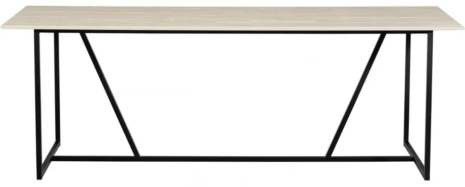 Masă de dining din lemn de frasin 90x220 cm Silas – WOOOD