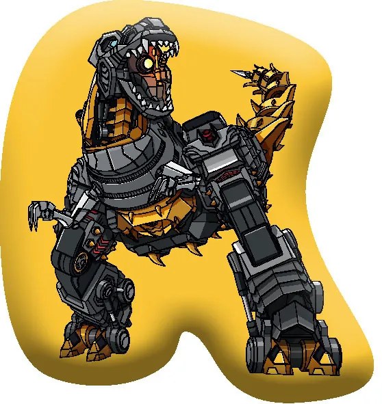 Transformers Yellow pernă decorativă 40x37 cm Catifea