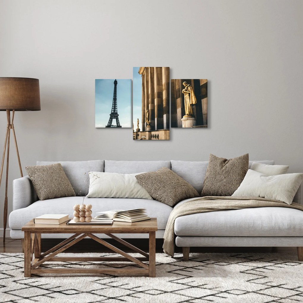 Tabou din piața Trocader, Paris (90x60 cm)