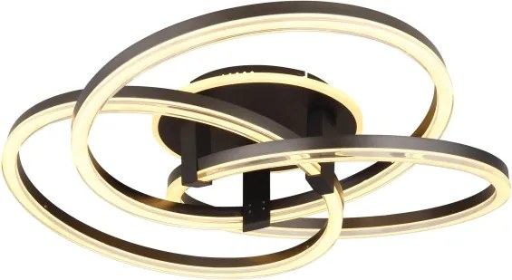 Globo 67337-75 - Plafonieră LED dimabilă TRIS 75W/230V 2700-6000K Ø 78 cm + telecomandă