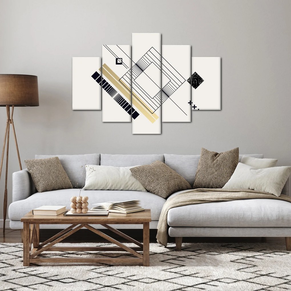 Tablou - Forme geometrice N⁰6 (150x105 cm)