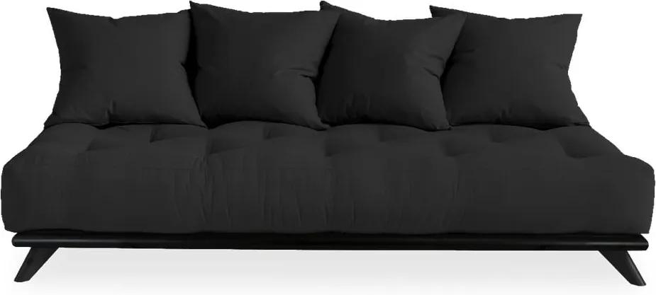 Canapea Karup Design Senza Black/Dark Grey, gri închis