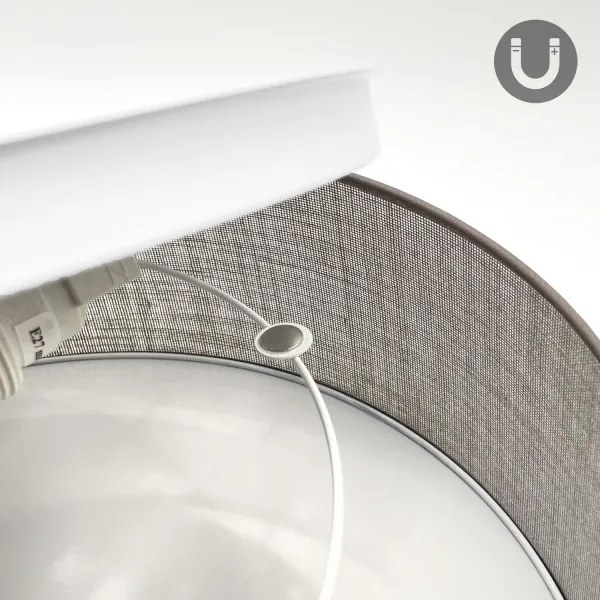 Plafonieră SIRJA, 1xE27/15W/230V, Ø 35 cm, maro