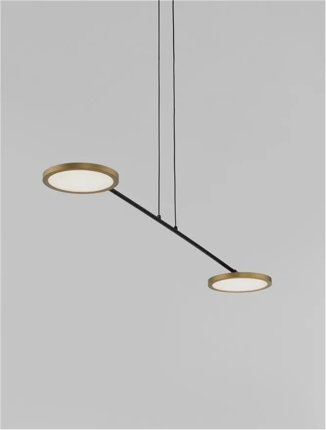 Lustra moderna dimabila cu 2 spoturi LED directionabile SCOPE