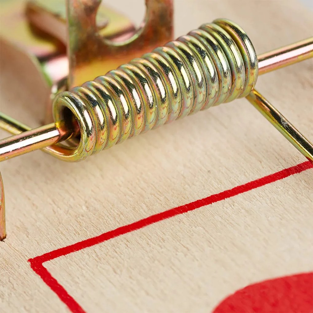 Set 12 x Capcane soareci Mecanica (fara otravuri) Lemn