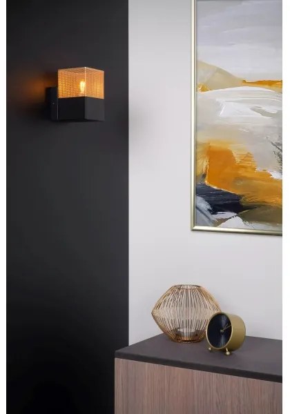 Aplică Lucide 21223/01/02 RENATE 1xE27/40W/230V auriu/negru