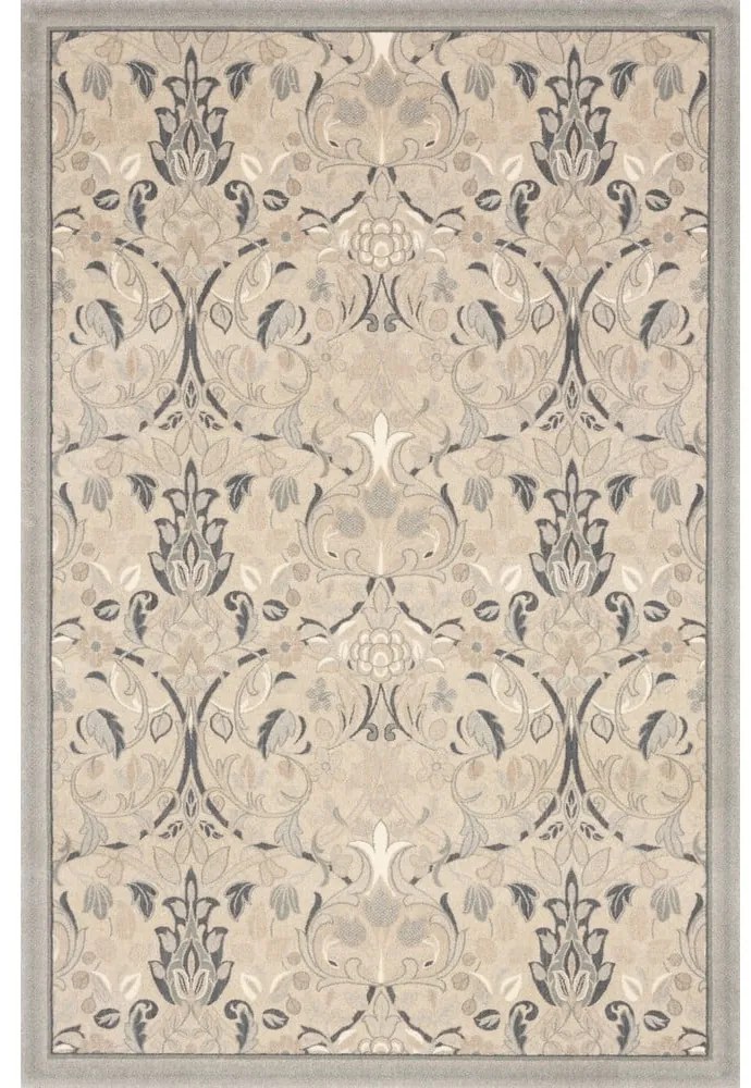 Covor bej din lână 200x300 cm Archie beige – Agnella