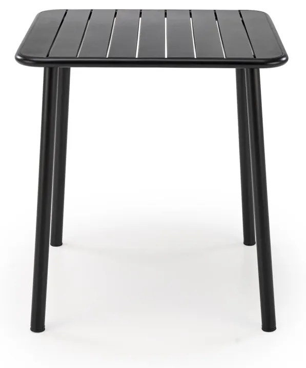 Masa patrata Bosco neagra L70 cm