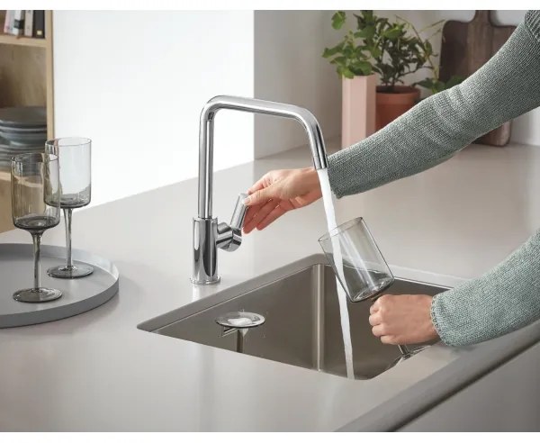 GROHE 31574SD1 - Chiuvetă de bucătărie K700U 550 x 450 mm inox