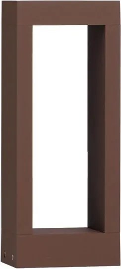 Stalp exterior LED 3000K IP65 DOLIX corten, H-30cm