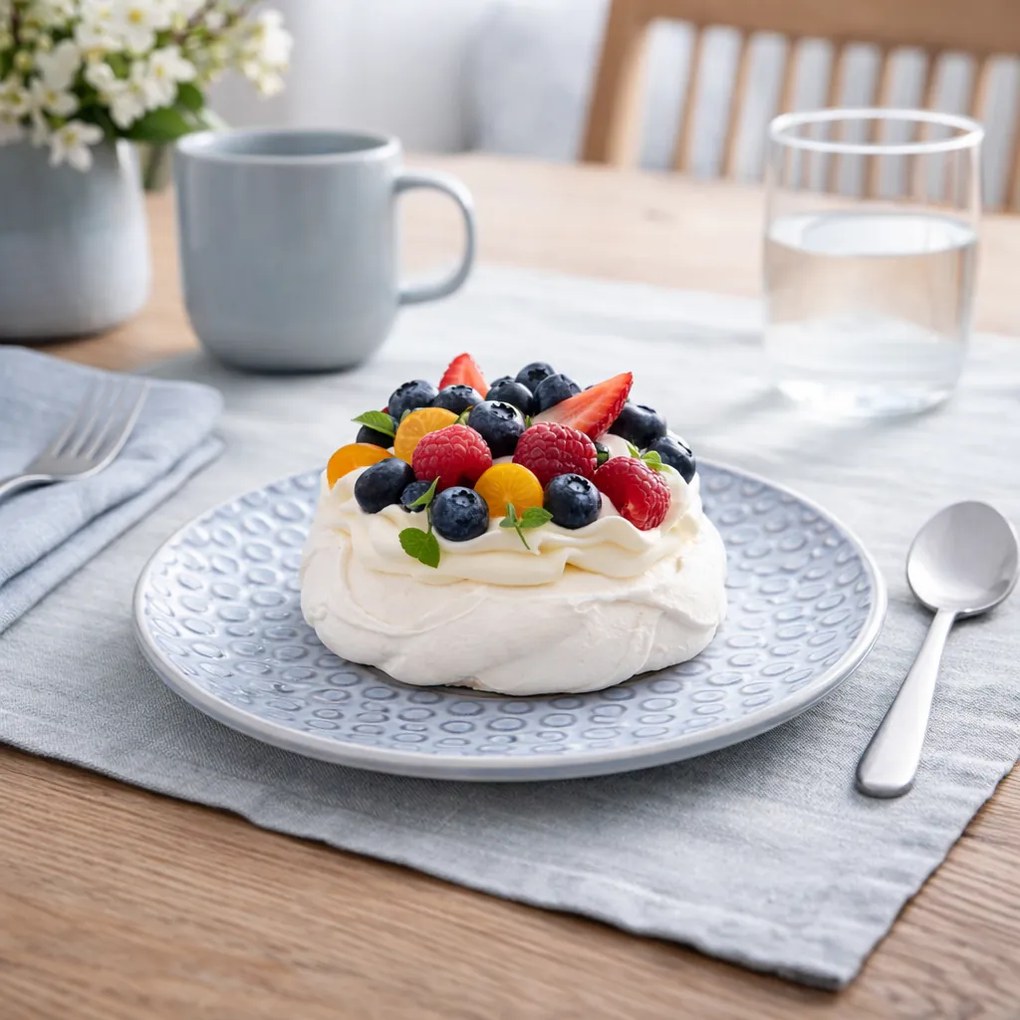 Farfurie de desert din ceramică Wheels, 21 cm