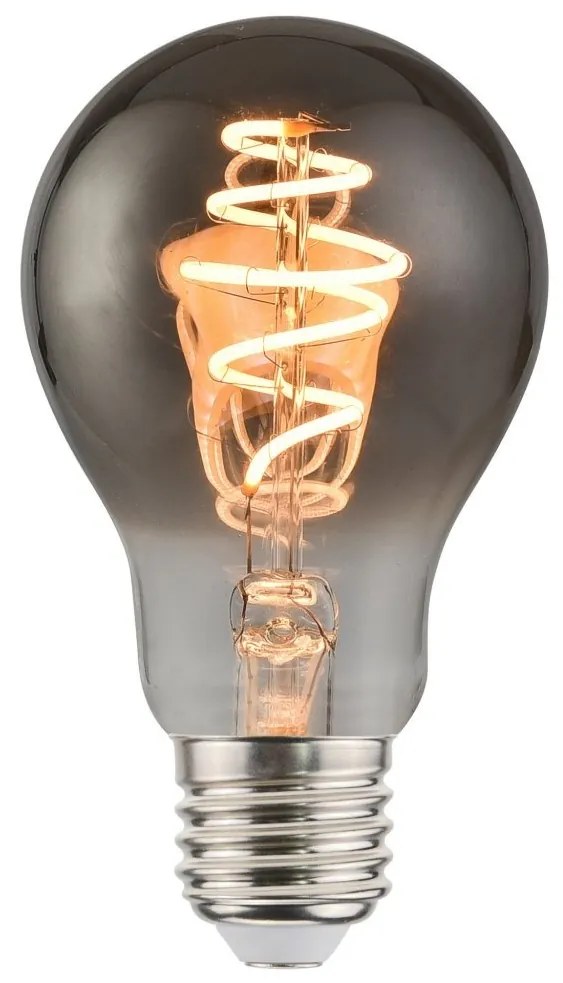 Bec E27 Deco Spiral A60 Smoked Dimabil