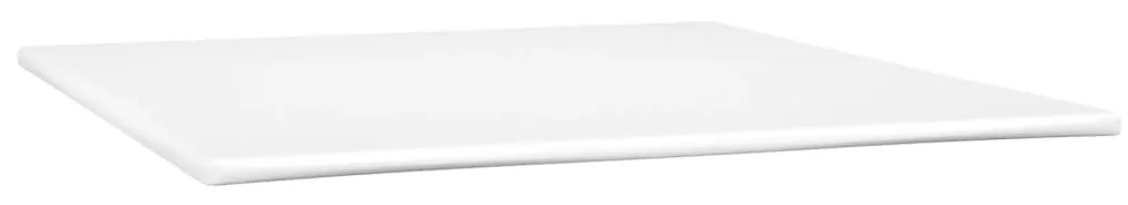Pat box spring cu saltea, gri inchis, 160x200 cm, catifea Morke gra, 25 cm, 160 x 200 cm
