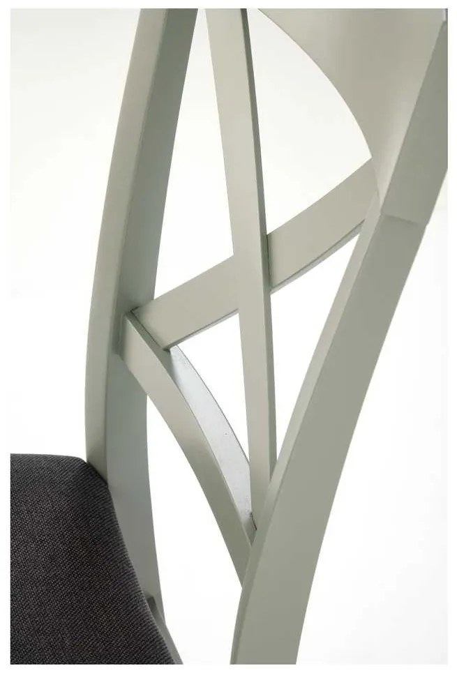 Scaun de bucătărie Rebecca, negru / verde