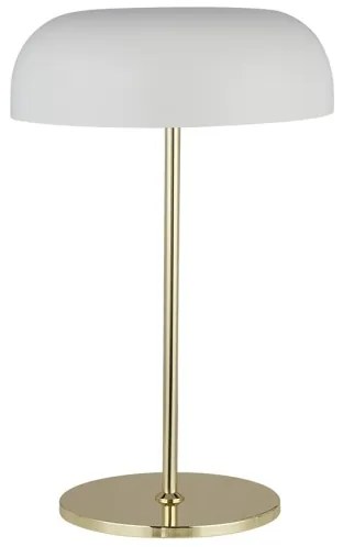 Lampă de masă Searchlight EU60707WH HANOVER 2xE14/40W/230V alb/auriu