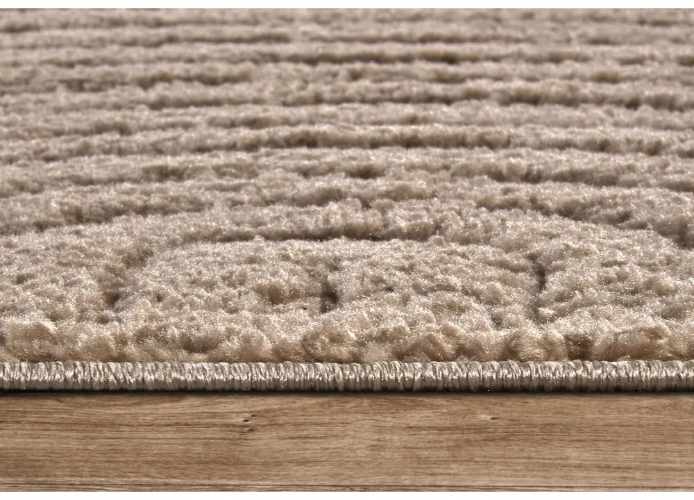 Covor maro deschis 80x120 cm Panglao New York Taupe – Elle Decoration