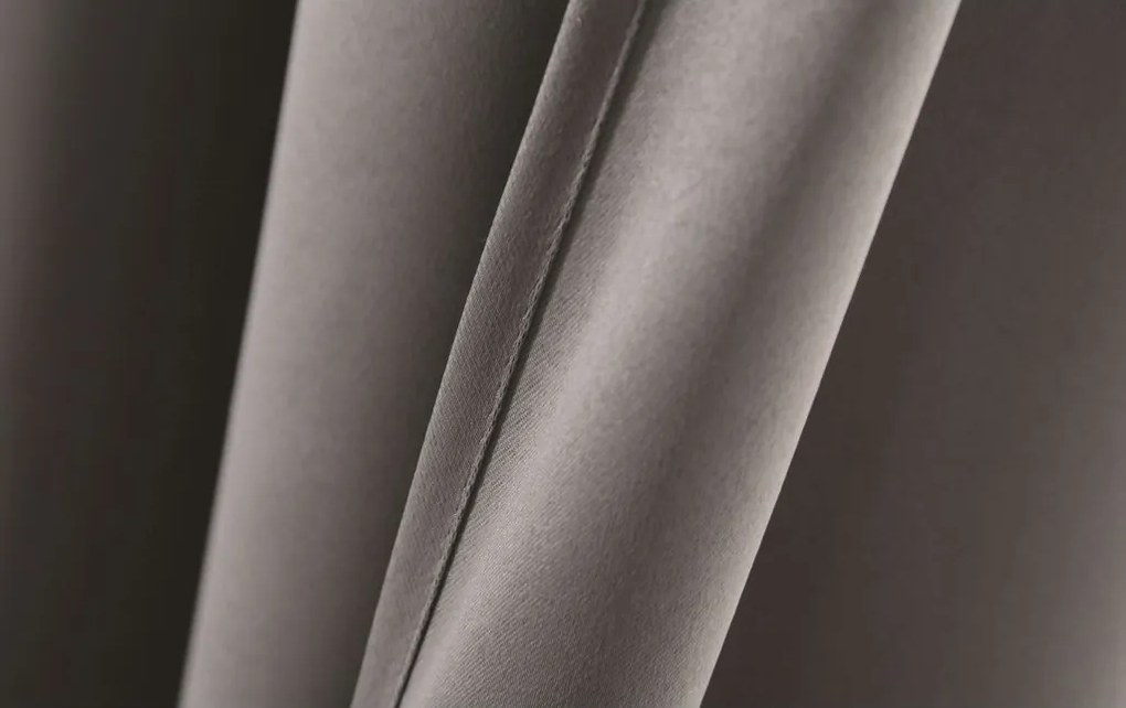 Draperie OXFORD 140x270 cm, gri-maroniu Agatat: Rejansa