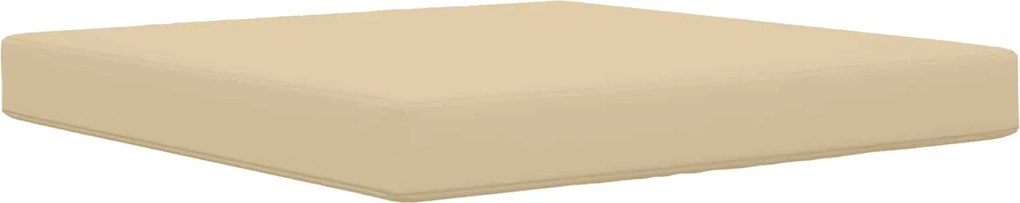 vidaXL Perna pentru canapea de exterior Bej 80 x 80 x 8 cm Poliester