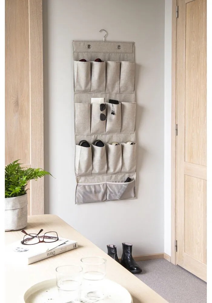 Organizator pentru șifonier de suspendat din material textil – Bigso Box of Sweden