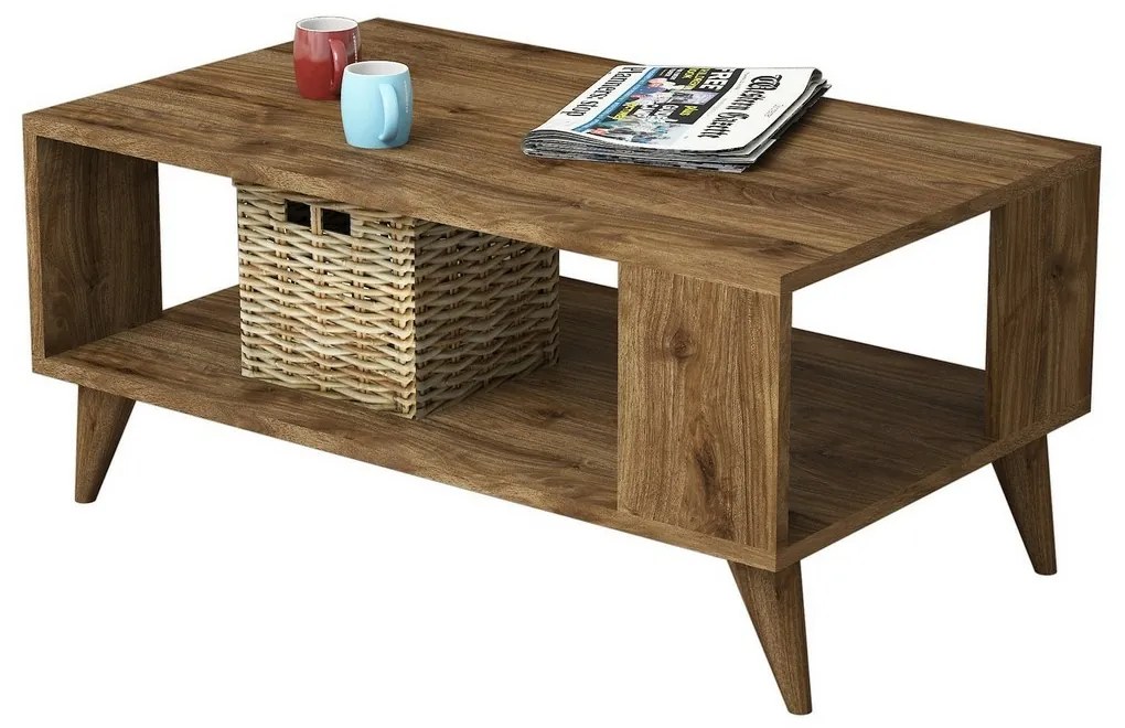 Măsuță de cafea City Walnut