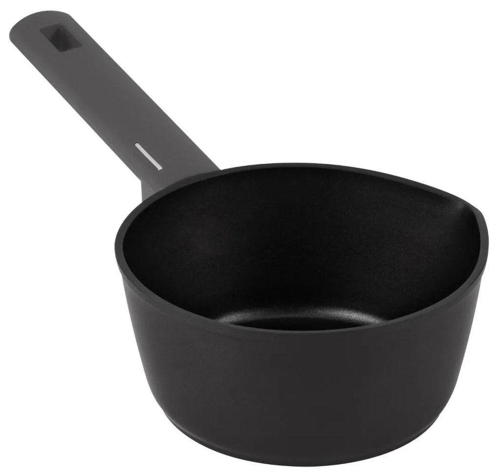 Oală pentru sos 16 cm, 1.2L – Berlinger Haus Anthracite Collection BH 8117, antiaderentă, compactă, pentru plită cu inducție