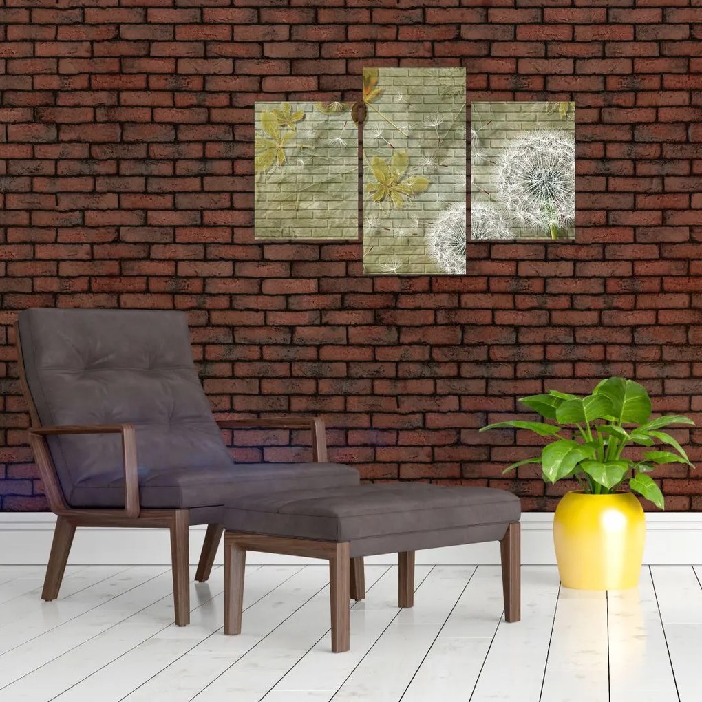 Tablou - Păpădii suflate de vânt (90x60 cm)