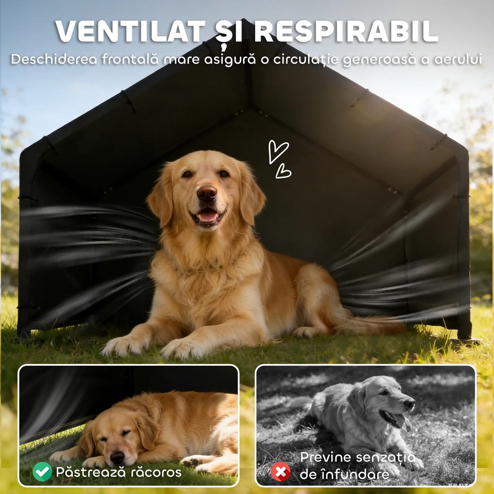 PawHut cușcă căsuță țarc | Aosom Romania