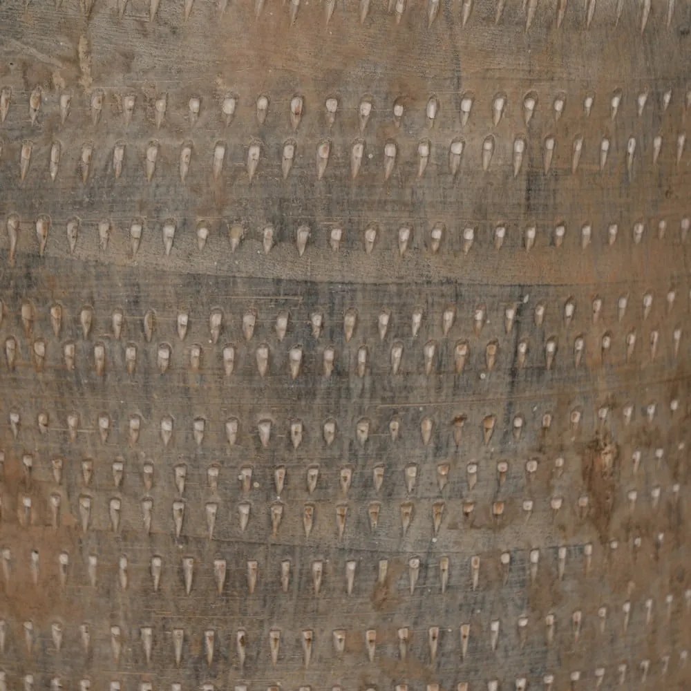 Vază maro din ceramică înaltă (înălțime 49 cm) Antigo – Ixia