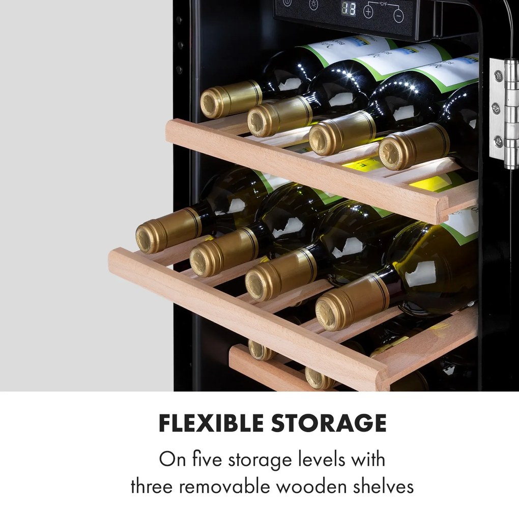 Vinetage 19 Uno, frigider pentru băuturi, 70 litri, 4-22°C, retro-design